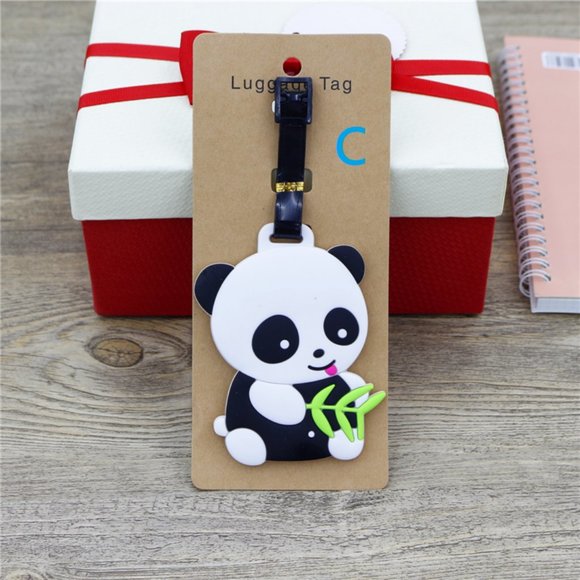 Kawaii Panda Luggage Tag - Picture 7 of 10